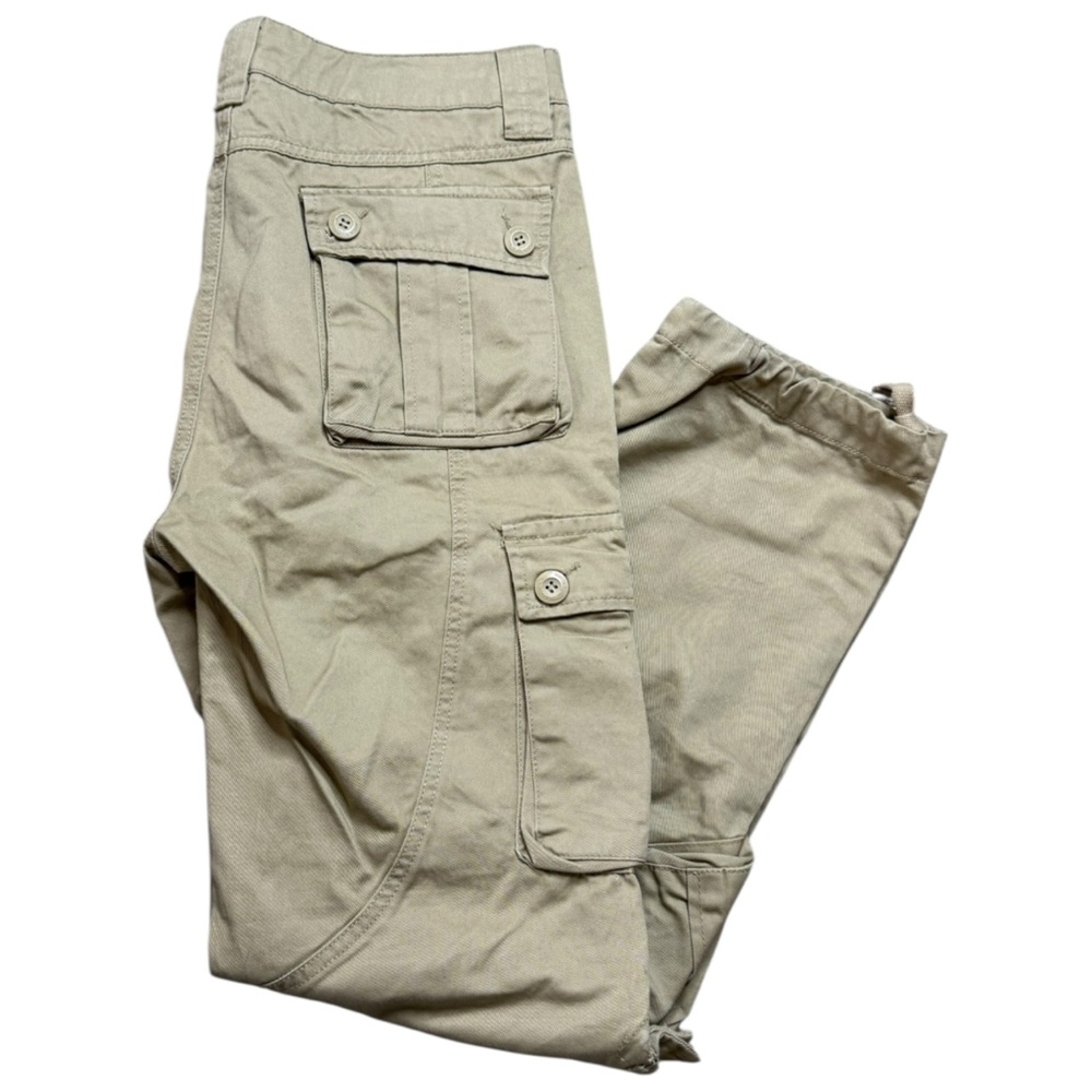 Men's Casual Beige Cargo Pants